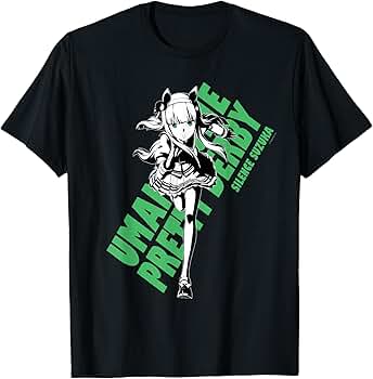ウマ娘 BOSS ボス プリティダービー コラボTシャツ 緑 サイレンススズカ Amazon | ウマ娘 プリティーダービー サイレンススズカ Tシャツ